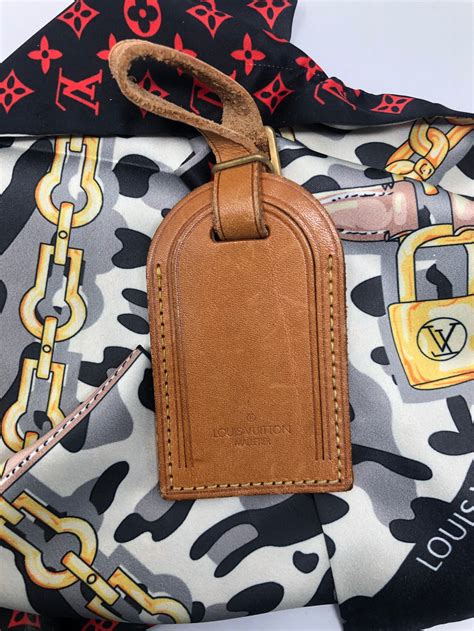 authentic Louis Vuitton tag